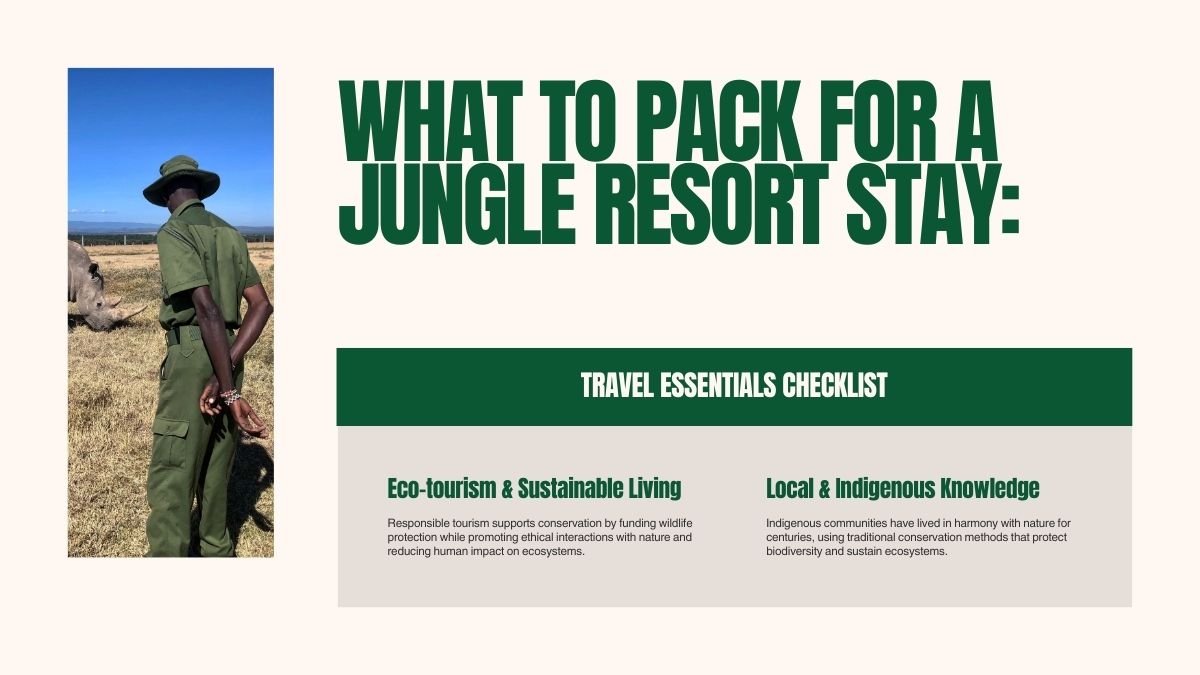 jungle resort packing, travel essentials for jungle stay, what to pack for jungle trip, jungle vacation packing list, resort travel tips,