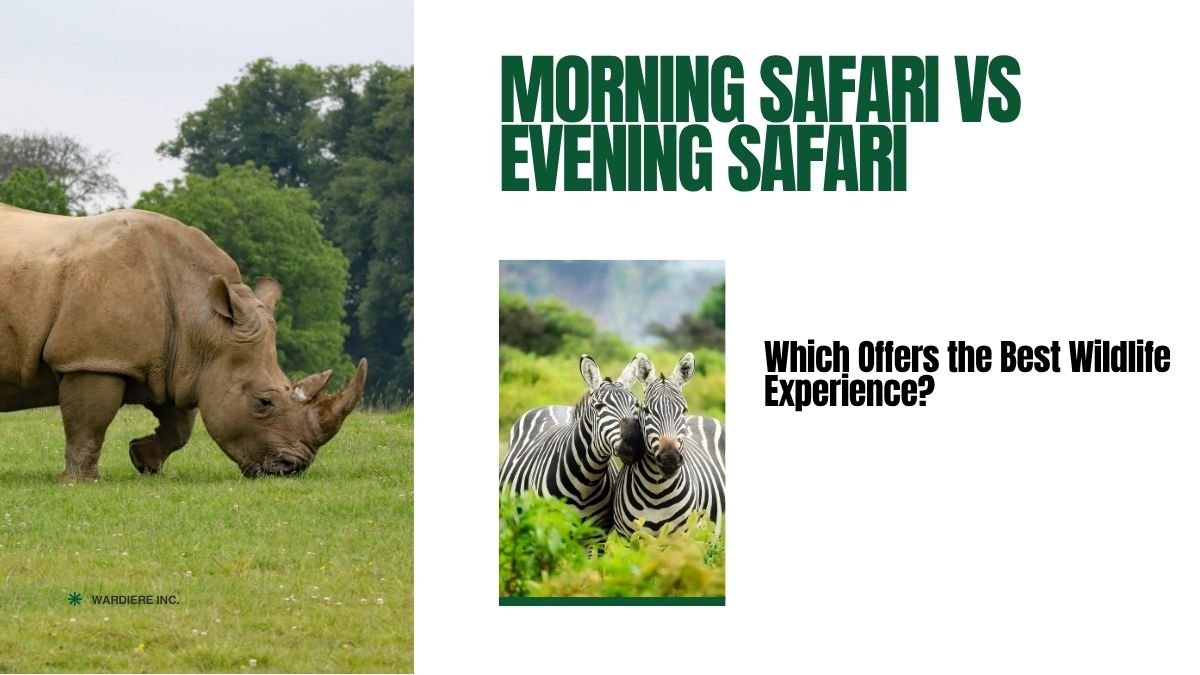 morning safari vs evening safari, jungle safari timing, wildlife photography tips, safari experience India, best time for safari, morning safari benefits,