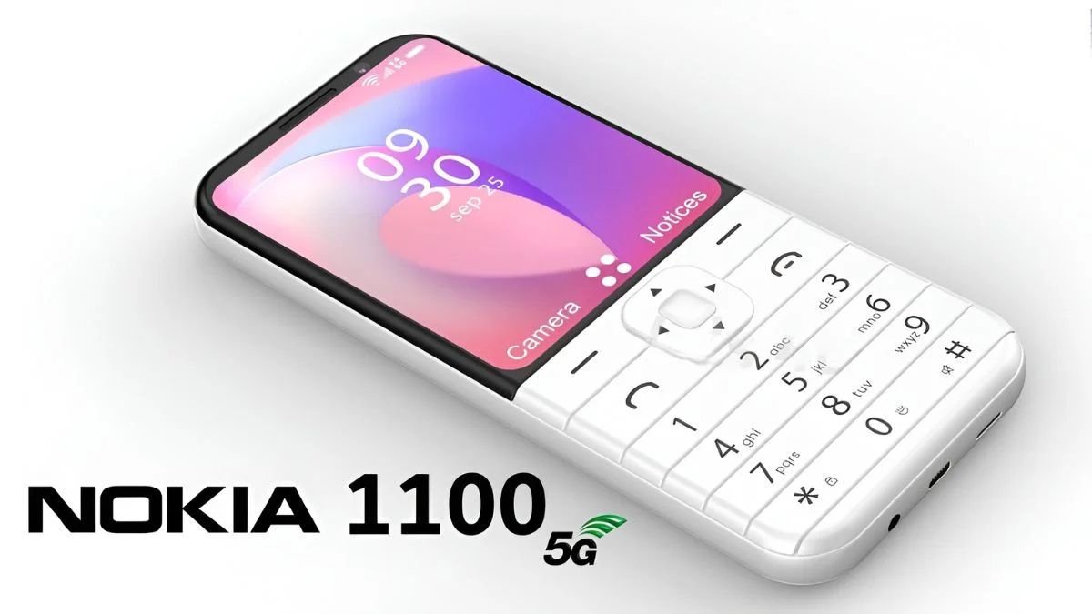 Nokia 1100 new model, Nokia 1100 launch, Nokia feature phone, stylish keypad phone, Nokia 1100 price India, upgraded feature phone, long battery phone, dual SIM keypad phone, durable Nokia phone, classic Nokia 1100,